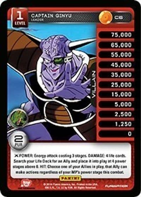 Captain Ginyu - Leader