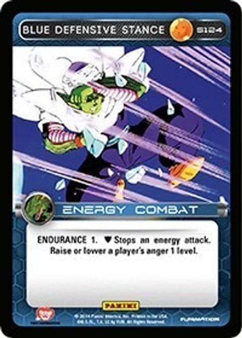 Blue Defensive Stance