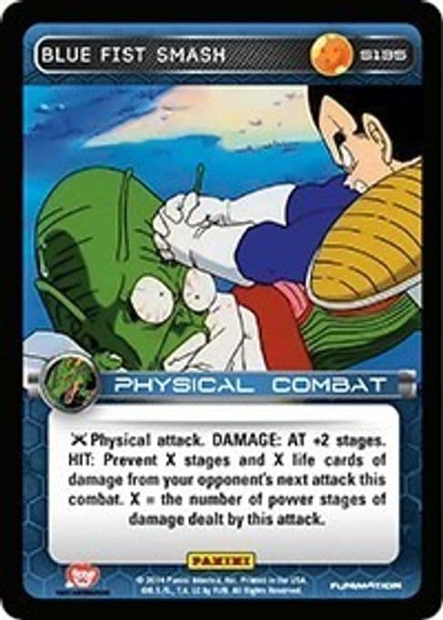 Blue Fist Smash