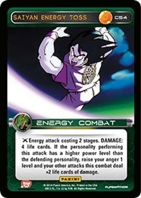 Saiyan Energy Toss