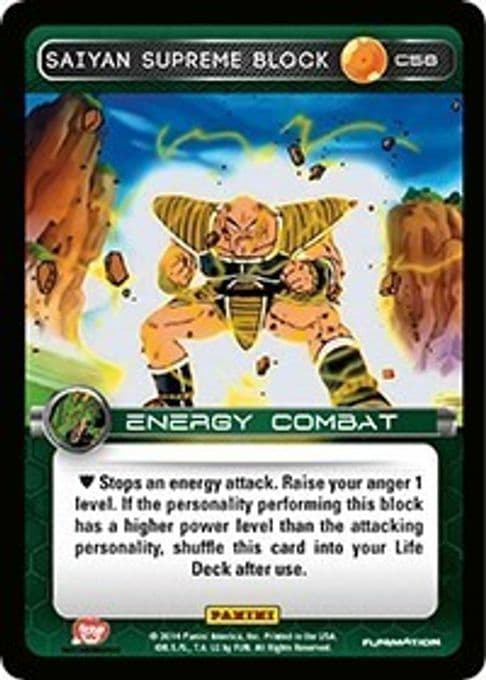 Saiyan Supreme Block