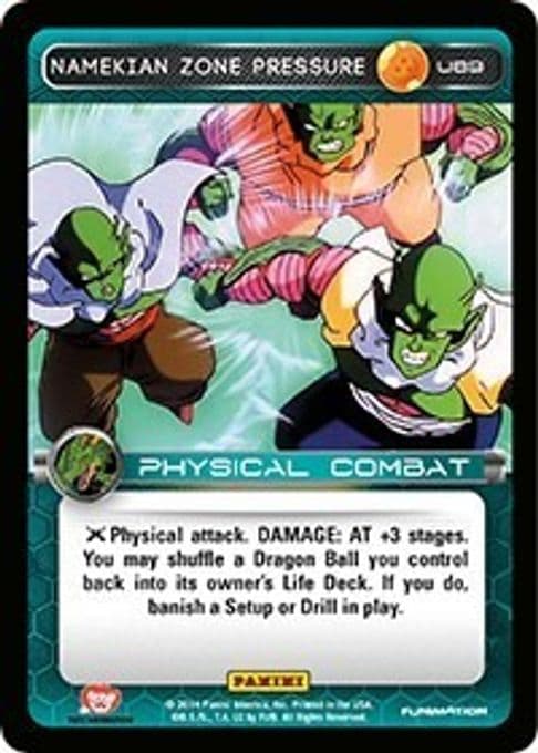 Namekian Zone Pressure