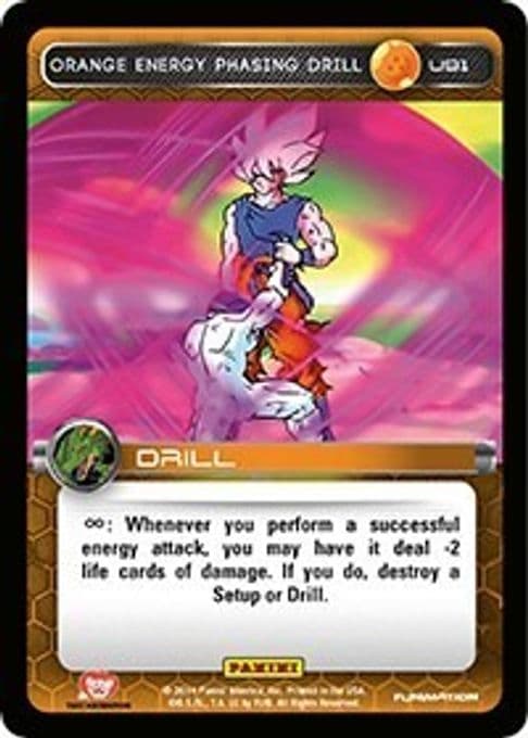 Orange Energy Phasing Drill