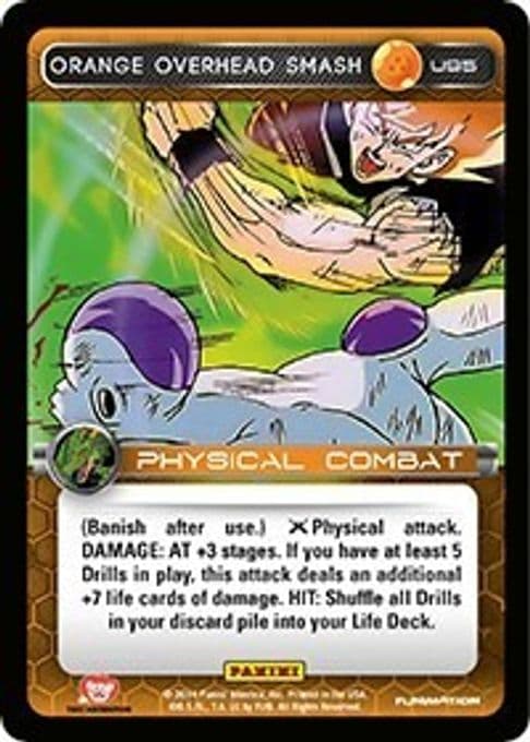 Orange Overhead Smash