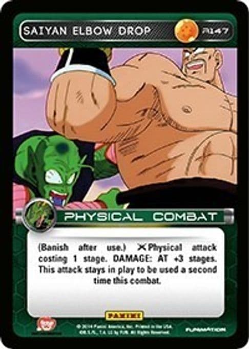 Saiyan Elbow Drop