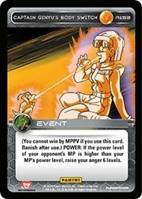 Captain Ginyu's Body Switch
