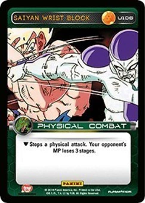 Saiyan Wrist Block
