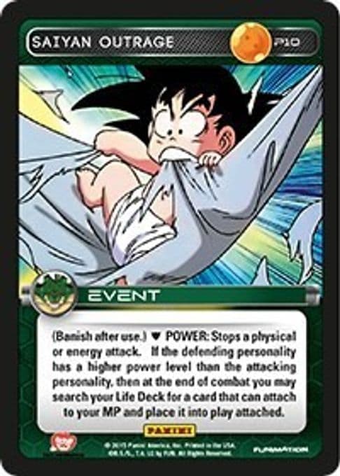 Saiyan Outrage (Heroes & Villains)