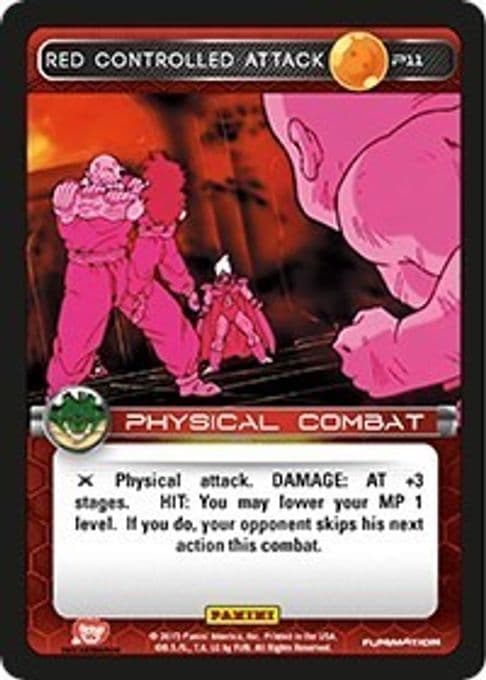 Red Controlled Attack (Heroes & Villains)