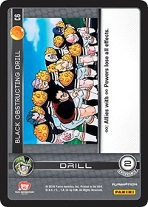 Black Obstructing Drill