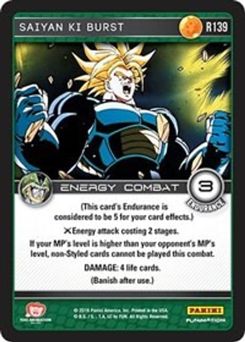Saiyan Ki Burst