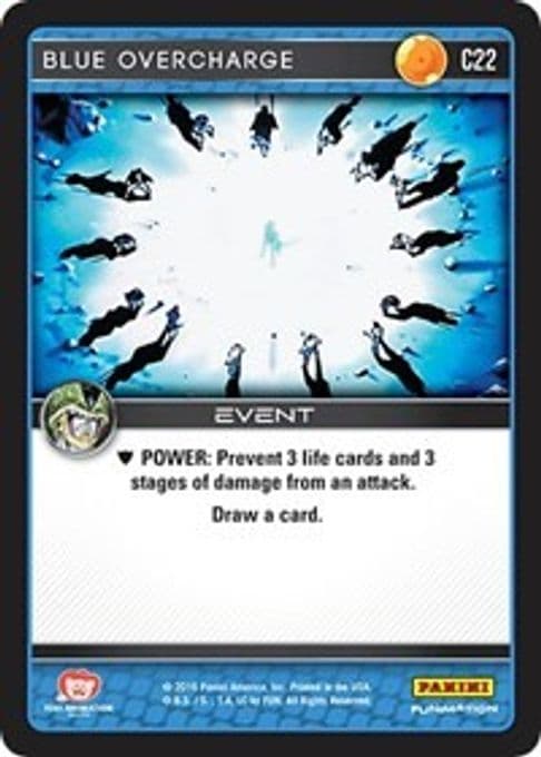Blue Overcharge