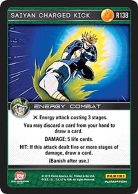 Saiyan Charged Kick