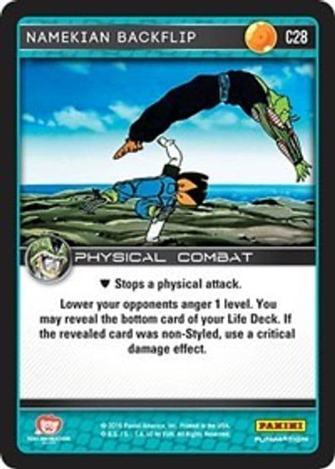 Namekian Backflip