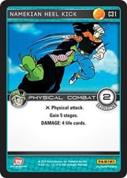 Namekian Heel Kick