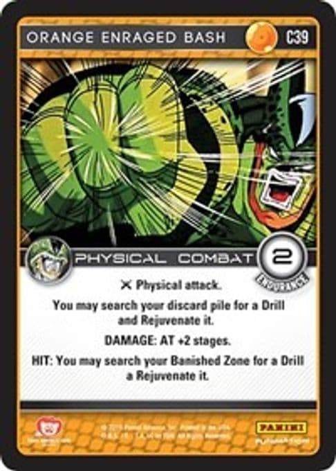 Orange Enraged Bash