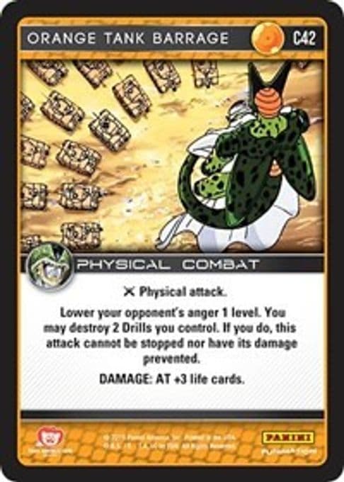 Orange Tank Barrage