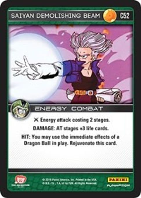Saiyan Demolishing Beam