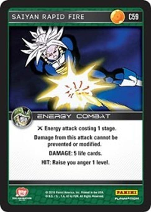 Saiyan Rapid Fire