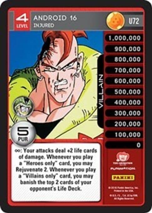 Android 16 - Injured