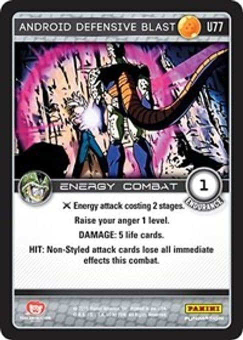 Android Defensive Blast