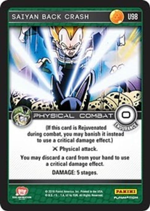 Saiyan Back Crash