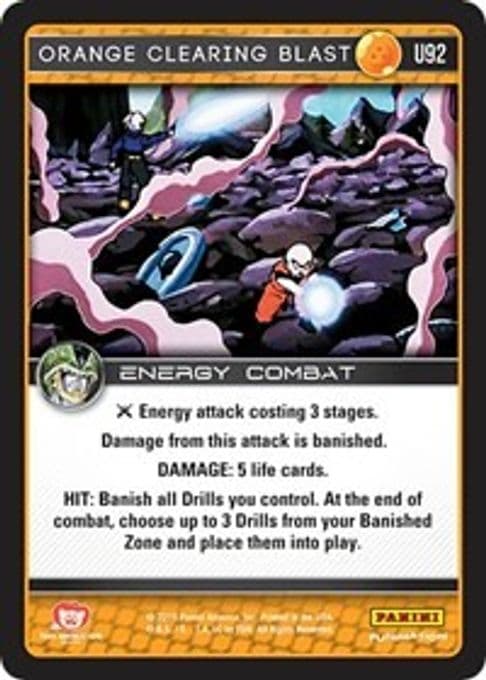 Orange Clearing Blast