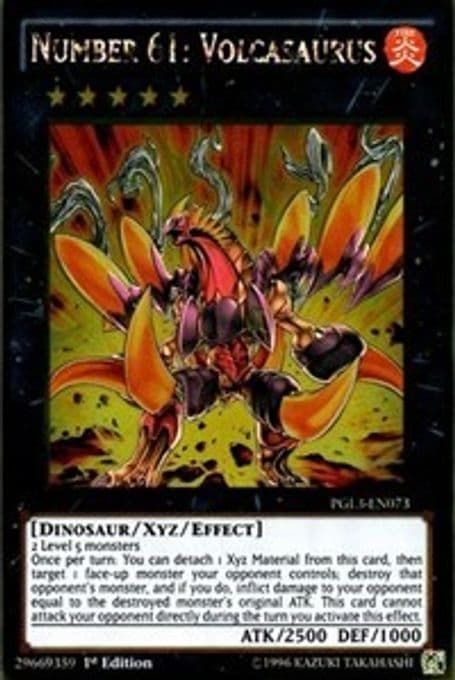Number 61: Volcasaurus