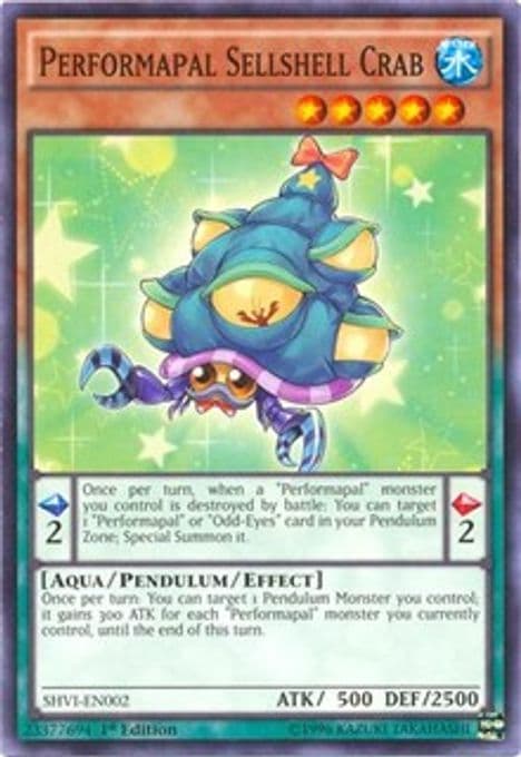 Performapal Sellshell Crab