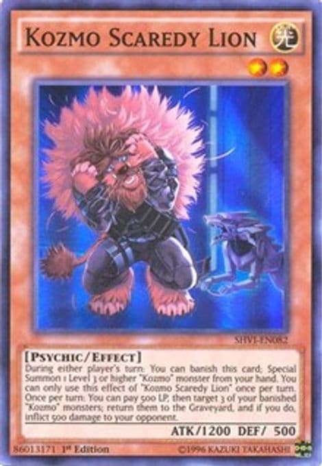 Kozmo Scaredy Lion