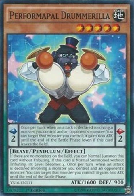 Performapal Drummerilla