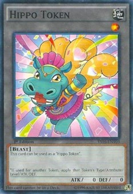 Token: Hippo (Blue)