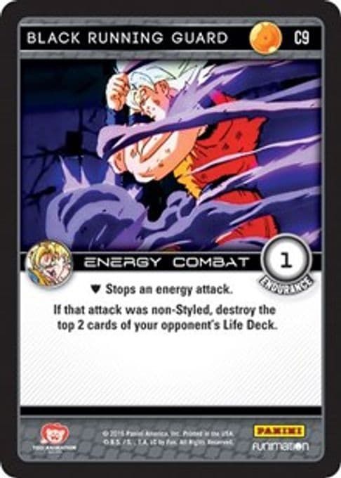 Black Running Guard