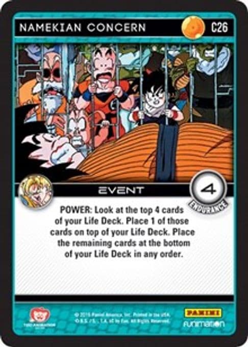 Namekian Concern