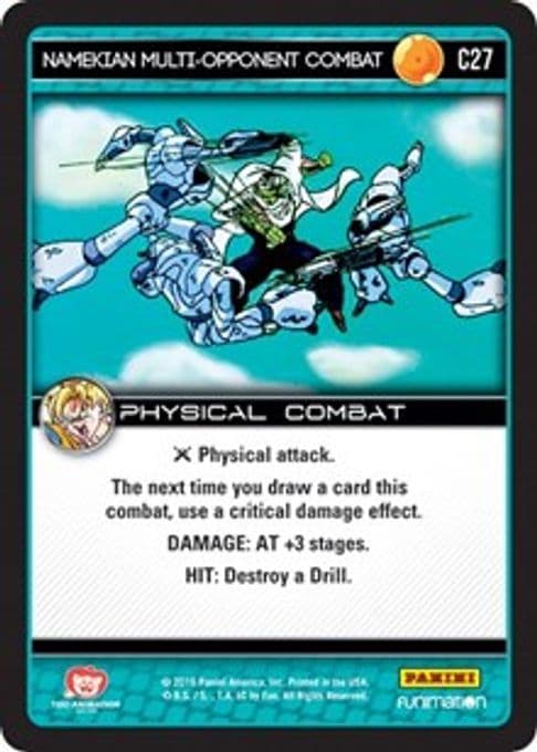Namekian Multi-Opponent Combat