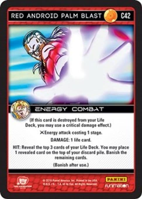 Red Android Palm Blast