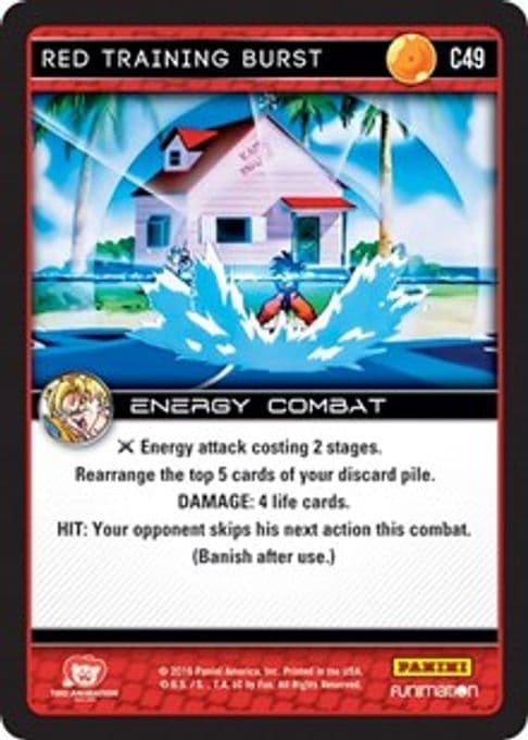 Red Training Burst