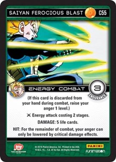 Saiyan Ferocious Blast