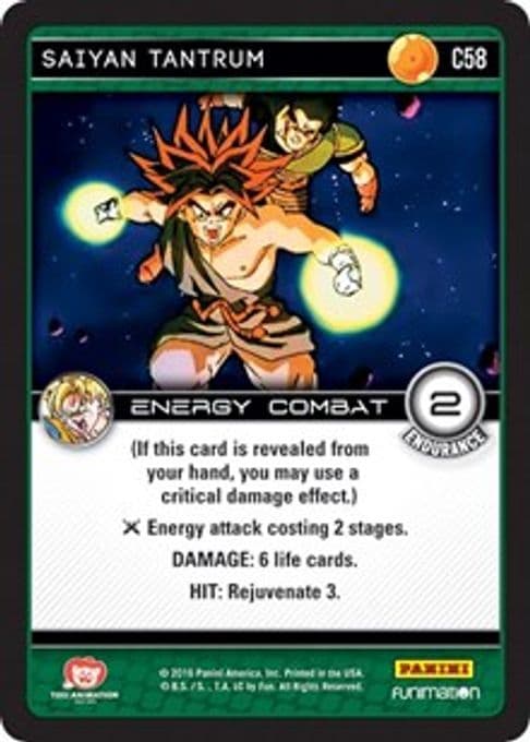 Saiyan Tantrum