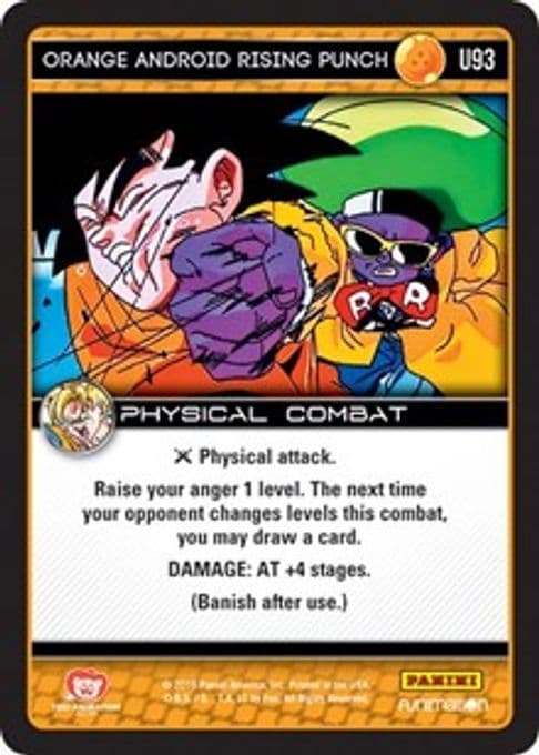 Orange Android Rising Punch