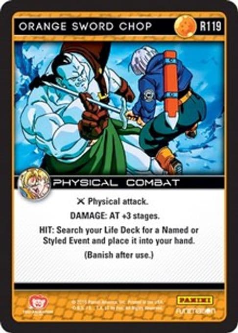 Orange Sword Chop