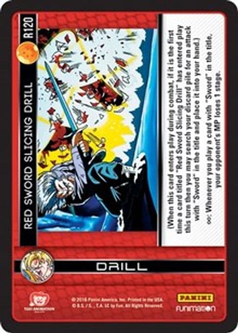 Red Sword Slicing Drill