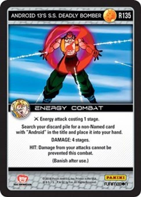 Android 13's S.S. Deadly Bomber