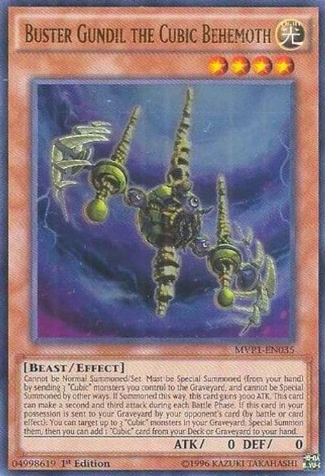 Buster Gundil the Cubic Behemoth