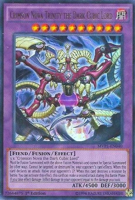 Crimson Nova Trinity the Dark Cubic Lord