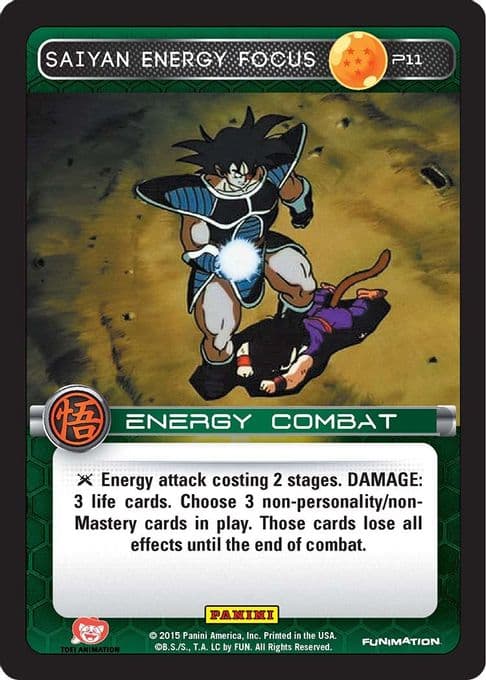 Saiyan Energy Focus (Movie Collection)