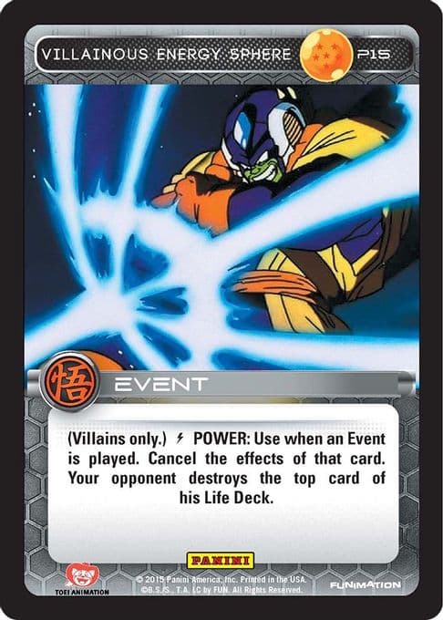Villainous Energy Sphere (Movie Collection)