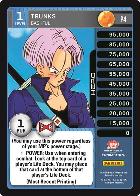 Trunks - Bashful (Evolution)