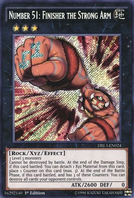 Number 51: Finisher the Strong Arm