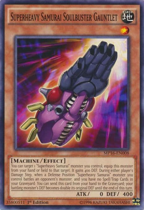 Superheavy Samurai Soulbuster Gauntlet